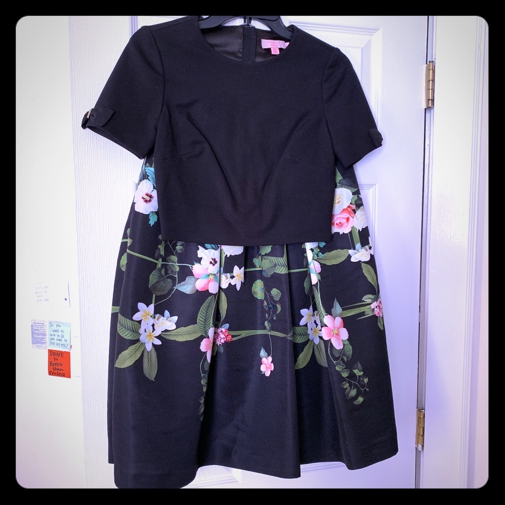 Ted Baker London - Two Piece Floral Dress